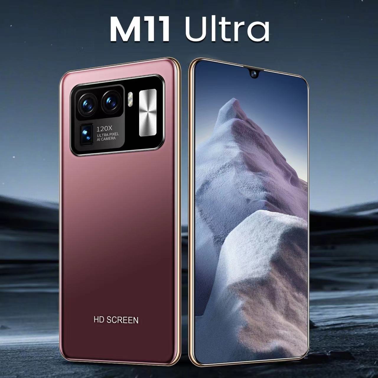 2021 New Hot-sale M11Ultra Version Smartphone 12GB+512GB Android10 Unlocked OEM/ODM 3G 4G 5G Original Mobile Phones